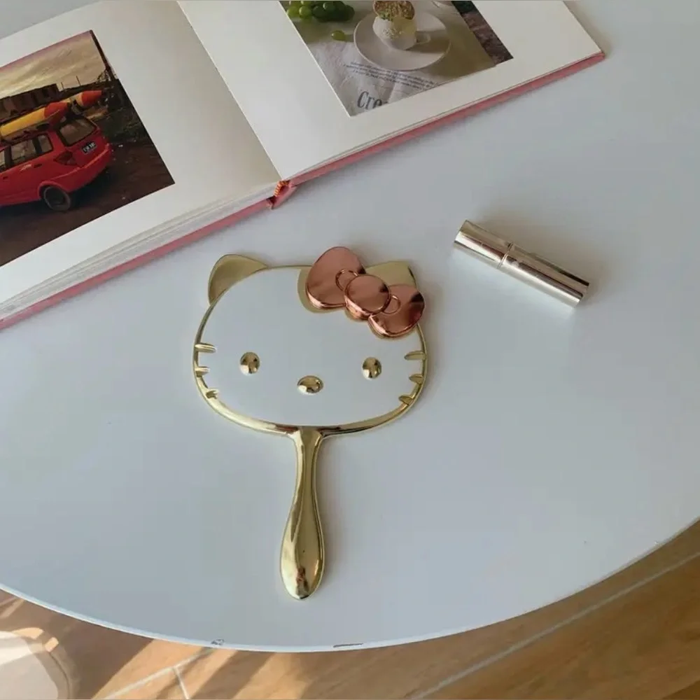Hello Kitty Vanity Hand Held Mirror-NEW